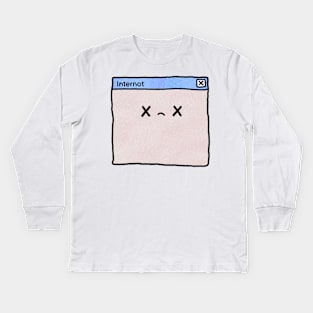 Oh no Kids Long Sleeve T-Shirt